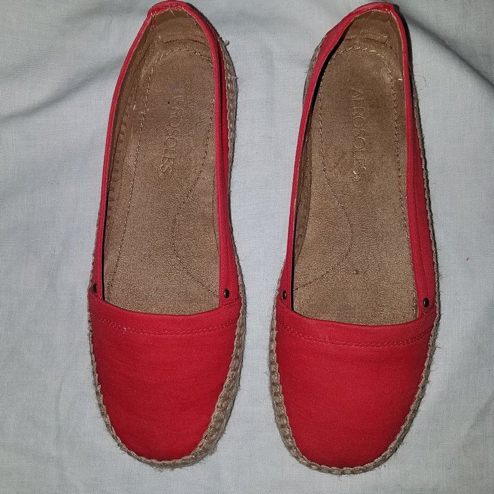 Aerosole red  shoes